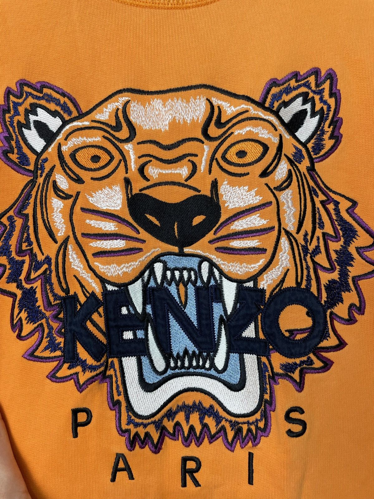 Kenzo Vintage Kenzo Paris tiger sweatshirt Crewneck big logo Y2K Size US S / EU 44-46 / 1 - 5 Thumbnail