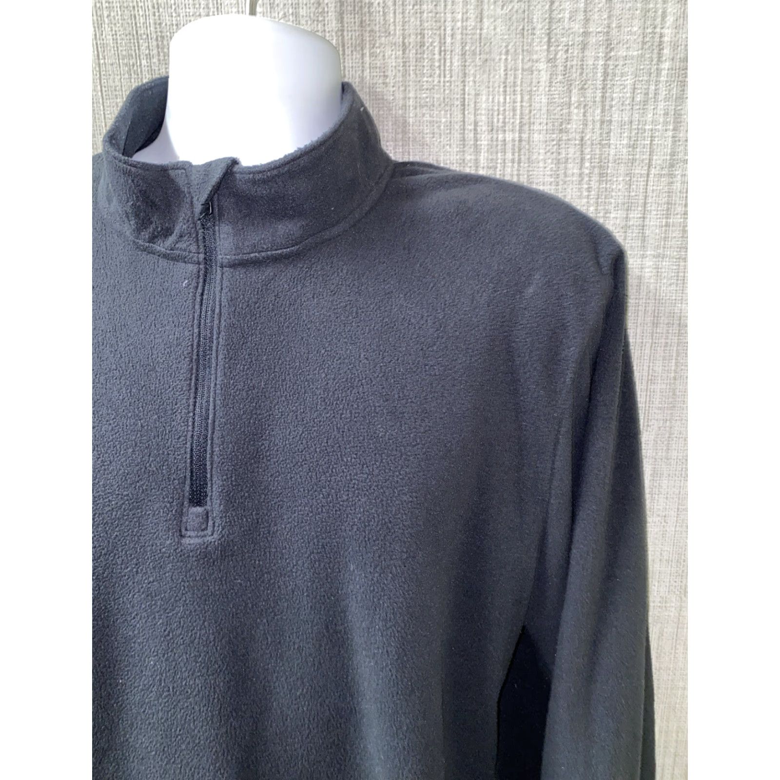 Under Armour Under Armour Mens Black Fleece 1/2 Zip Pullover Jacket Size XL Size US XL / EU 56 / 4 - 2 Thumbnail