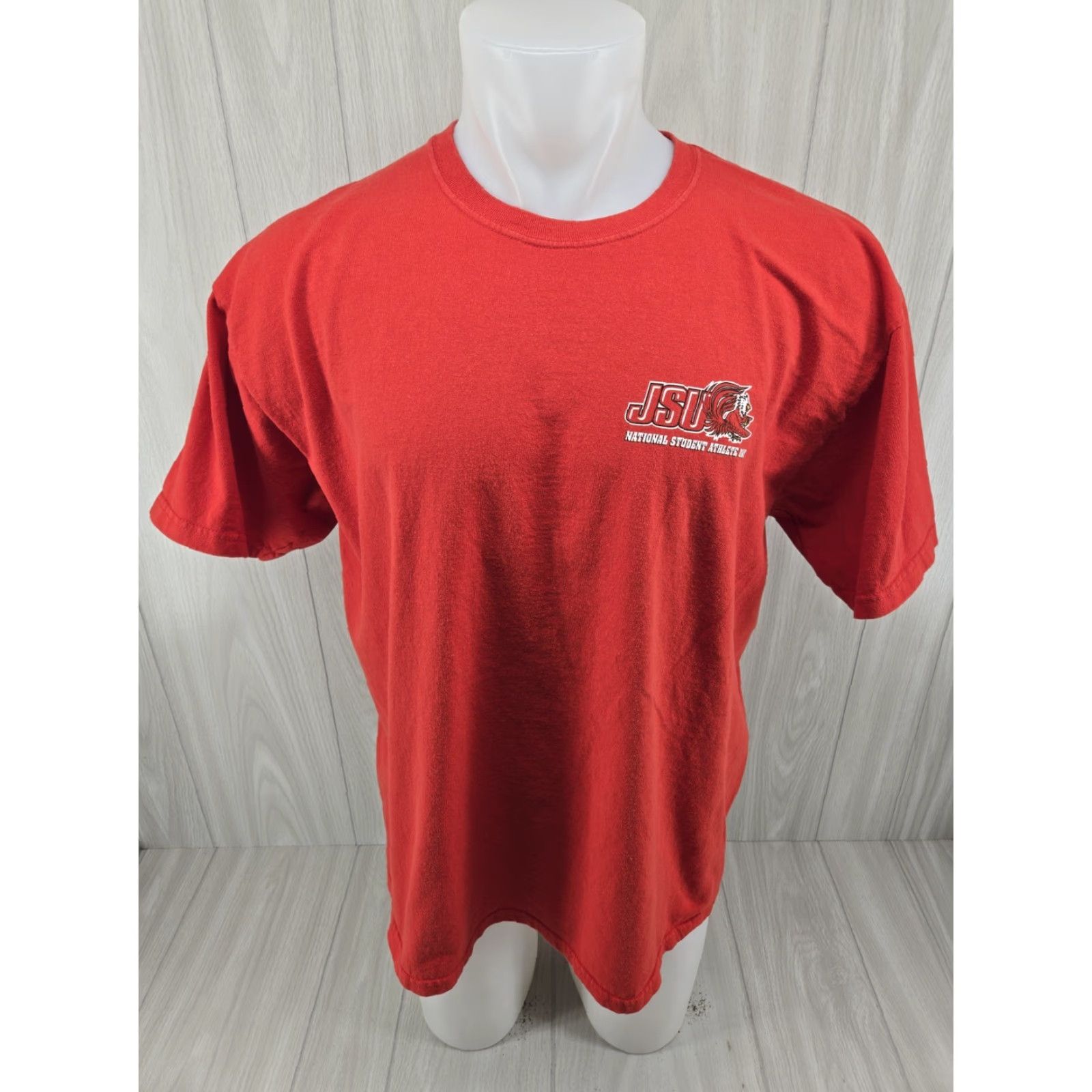 Gildan VINTAGE Jacksonville State JSU Gamecocks T-Shirt Red XL Mens Day Size US XL / EU 56 / 4 - 3 Thumbnail