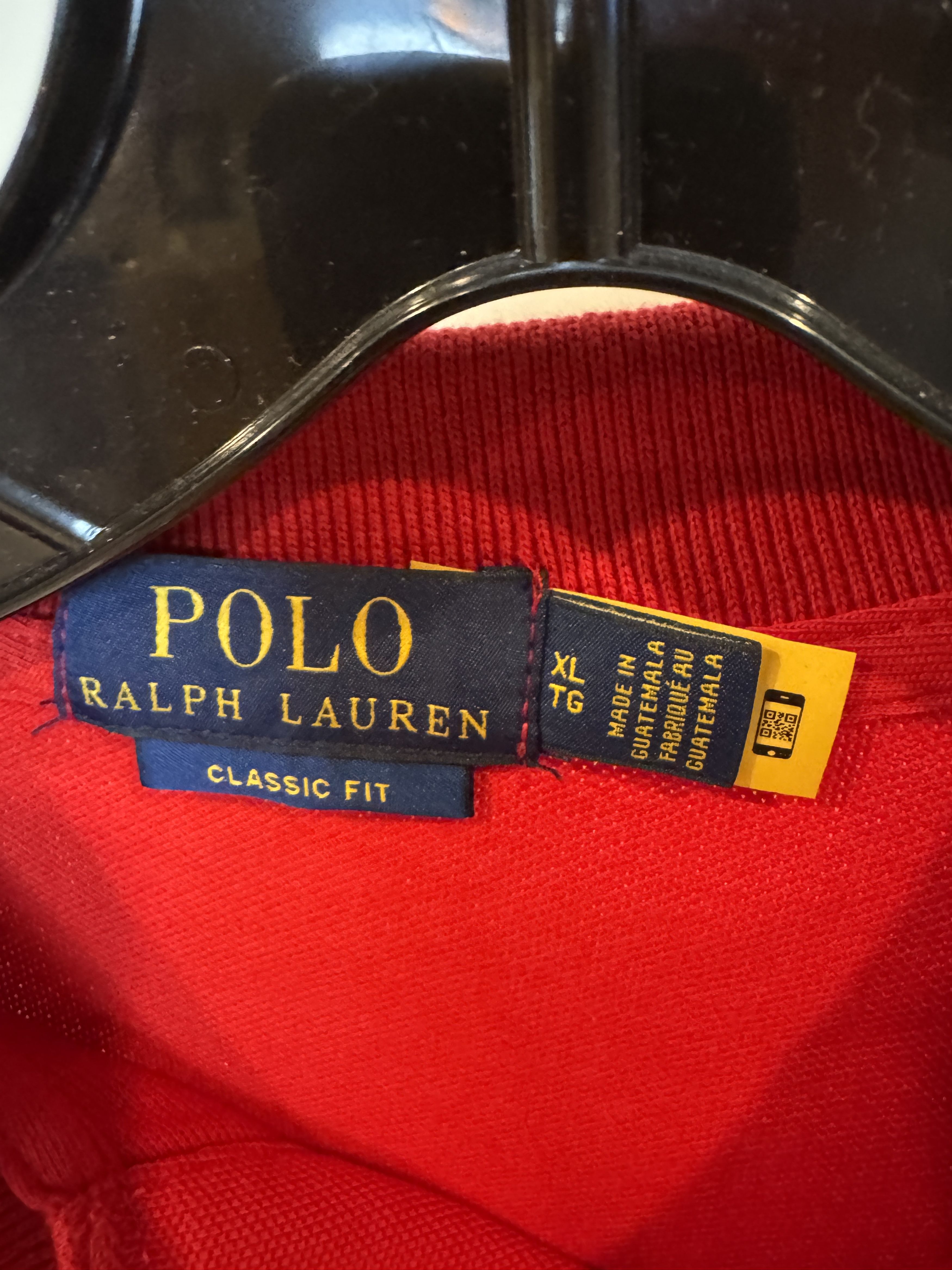 Polo Ralph Lauren Polo Ralph Lauren Classic Fit Mesh Polo Shirt Red Size US XL / EU 56 / 4 - 4 Thumbnail