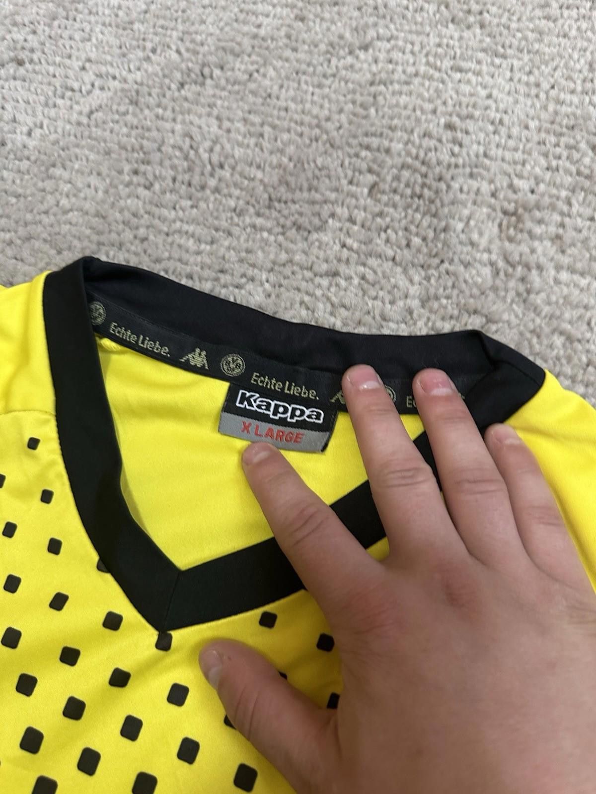 Kappa 2011 BORUSSIA DORTMUND Home Football SHIRT Soccer Jersey Size US XL / EU 56 / 4 - 5 Thumbnail
