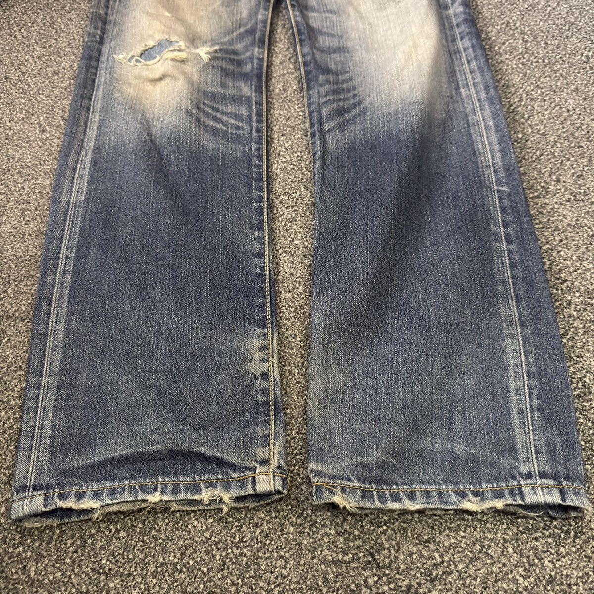 Engineered Garments × Levi's Vintage 2006 y2k Levis 505 Distressed Denim Jeans W32 Size US 32 / EU 48 - 7 Thumbnail