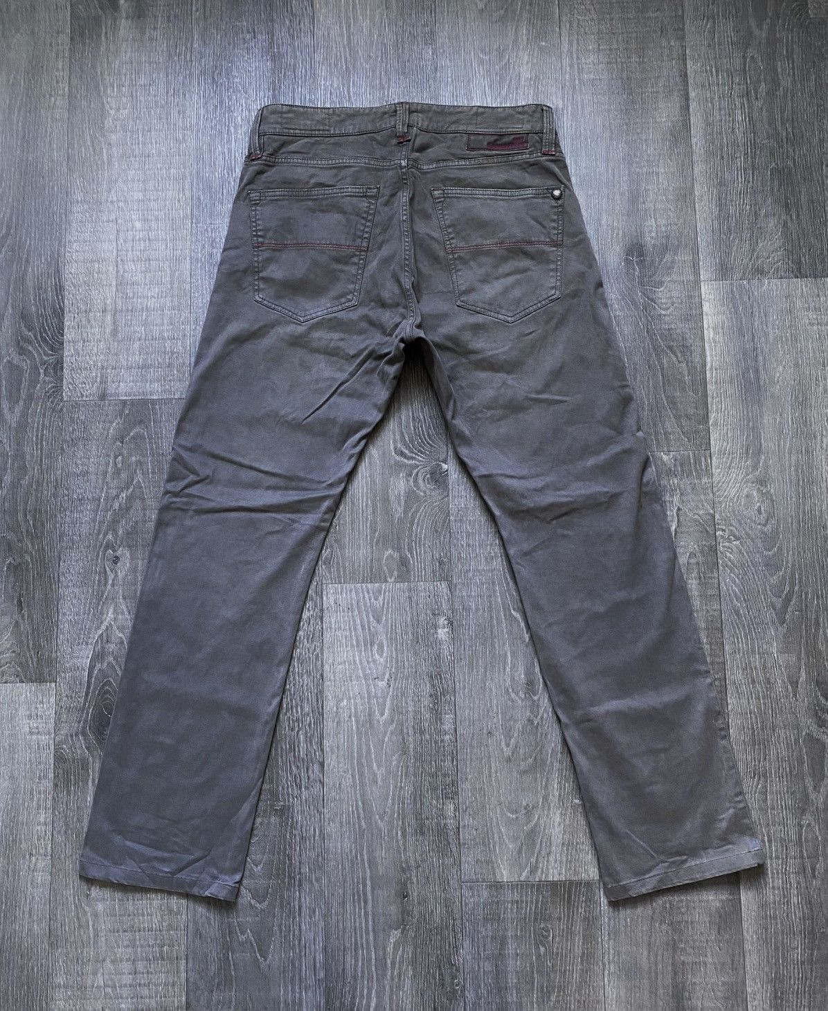 Other Sartoria Tramarossa Michelangelo Gray Casual Pants Trousers Size US 31 - 20 Thumbnail