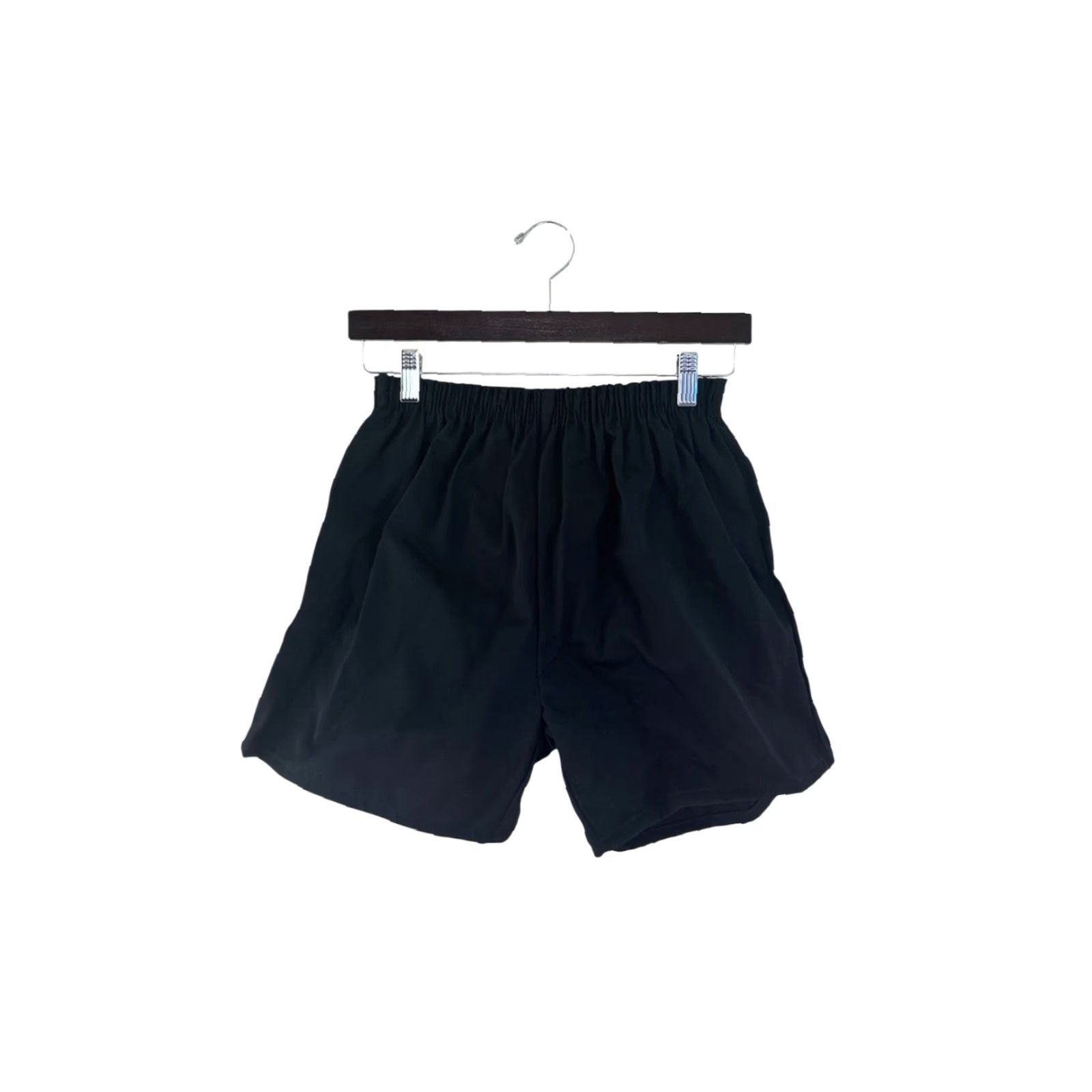 Augusta Sportswear VINTAGE Augusta Canvas Shorts Mens L Black Athletic 90s Deadstock NWOT Made in USA Size US 33 - 5 Thumbnail