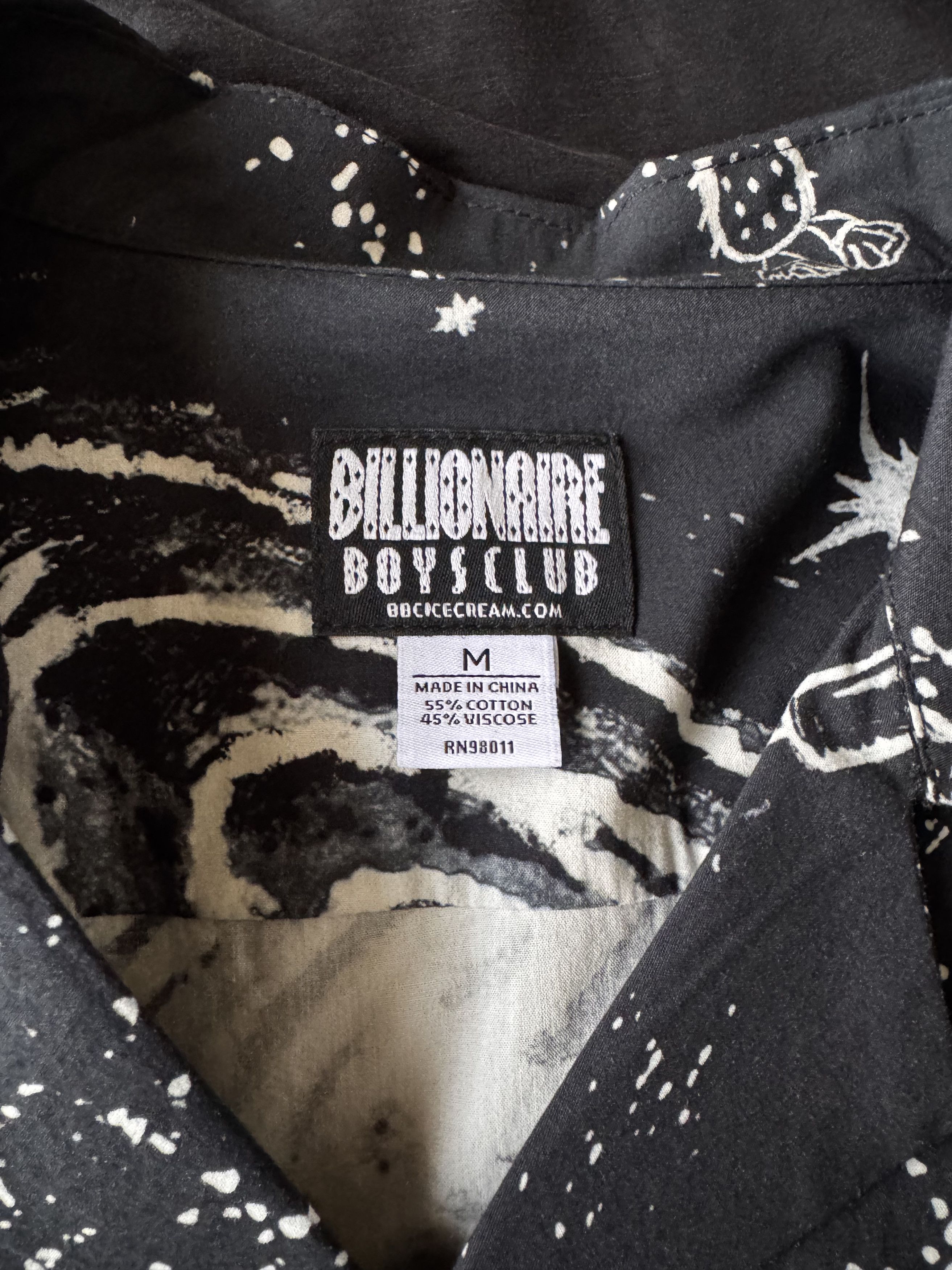 Billionaire Boys Club ALL OVER PRINT GALACTIC BUTTON SHIRT Size US M / EU 48-50 / 2 - 3 Thumbnail