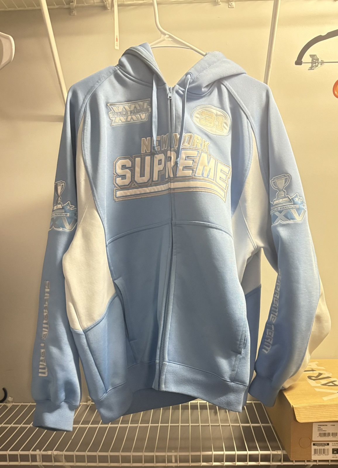 Supreme Supreme Pilled Zip-Up Hoodie | Grailed
