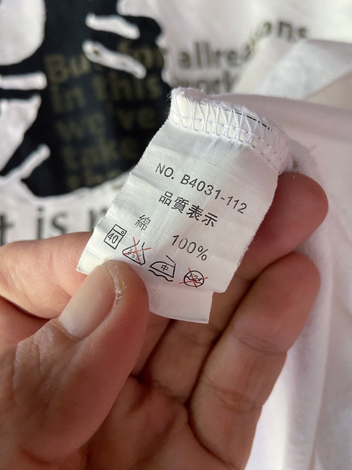 Beauty Beast × Hysteric Glamour × Japanese Brand WE'VE GOT TO TAKE ONE STEP BY THE TIME LONG SLEEVE Size US M / EU 48-50 / 2 - 11 Thumbnail