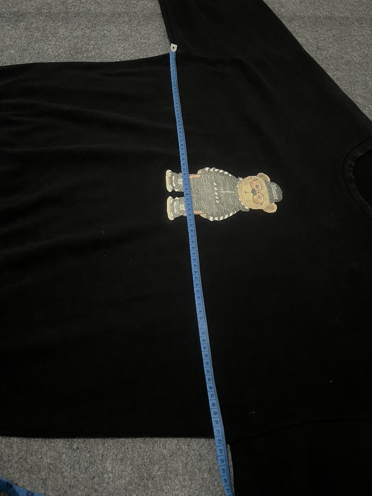 Polo Ralph Lauren 4XR Streetwear Bear Graphic Sweatshirt Black Size US XXL / EU 58 / 5 - 7 Thumbnail