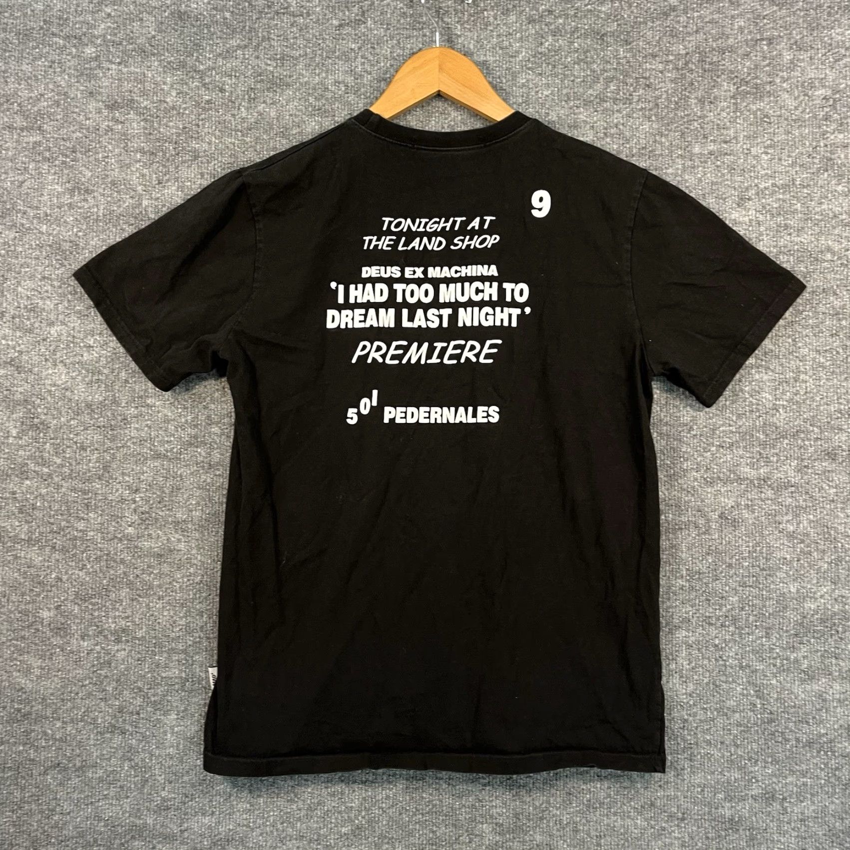 Deus Ex Machina Deus ex Machina T-Shirt Medium Black Dream Movie Surf I Had Too Much To Dream Last Night M Mens Size US M / EU 48-50 / 2 - 5 Thumbnail