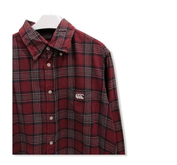 Canterbury of New Zealand × Flannel × Vintage Vintage Canterbury Of New Zealand Flannel Shirt 👕 Size US XL / EU 56 / 4 - 2 Thumbnail