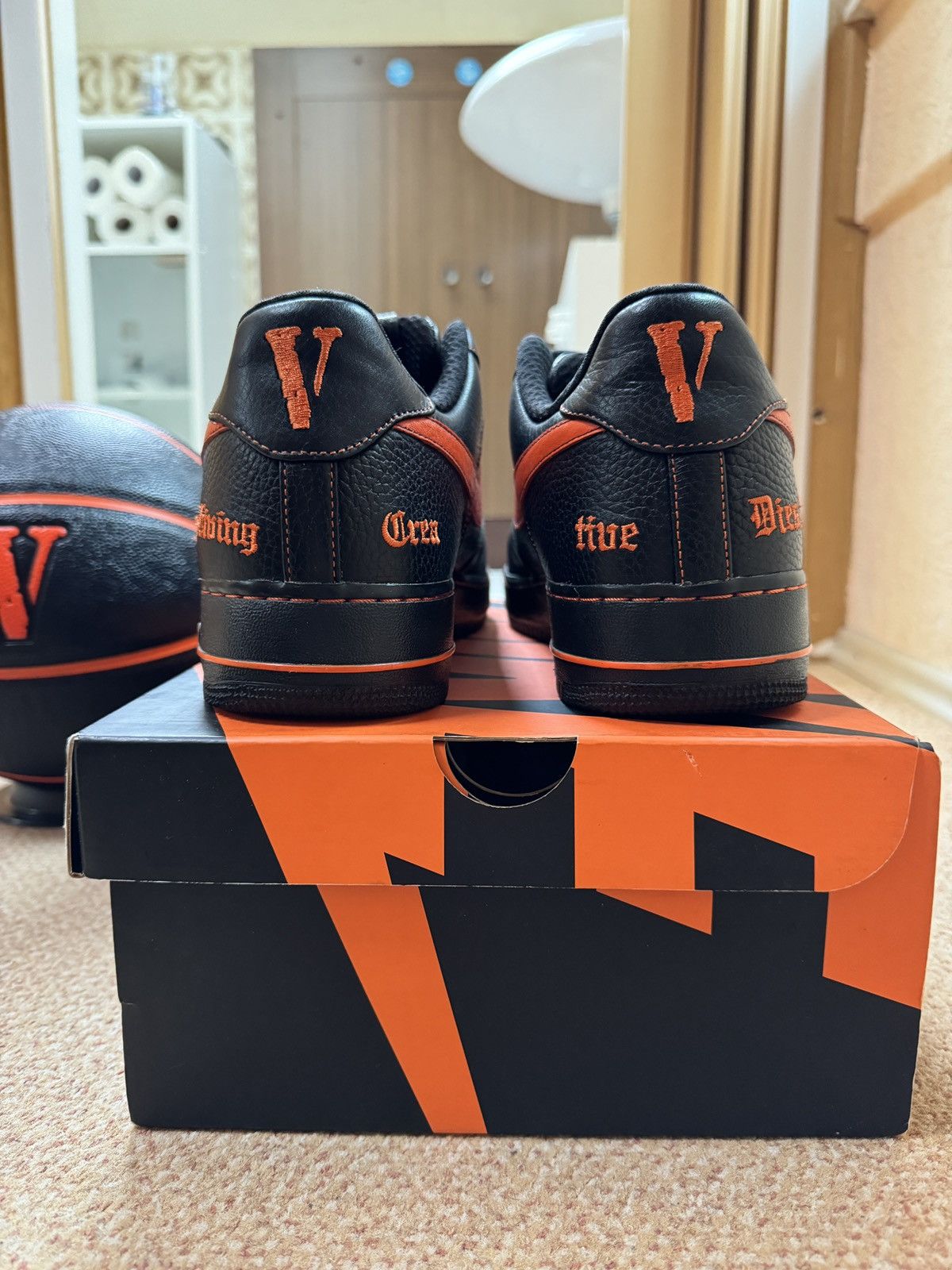 A$AP Rocky × Nike × Vlone Nike Vlone Air Force 1 | US13/EU47.5 Size US 13 / EU 46 - 4 Thumbnail