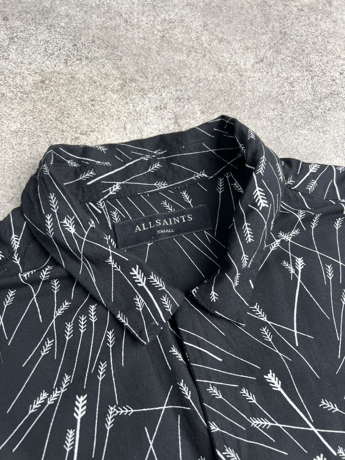 Allsaints Allsaints printed shirt Size US S / EU 44-46 / 1 - 4 Thumbnail