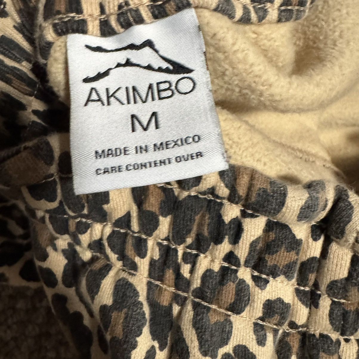 Akimbo Club Akimbo Club Leopard Print Sweatpants Size US 32 / EU 48 - 3 Thumbnail