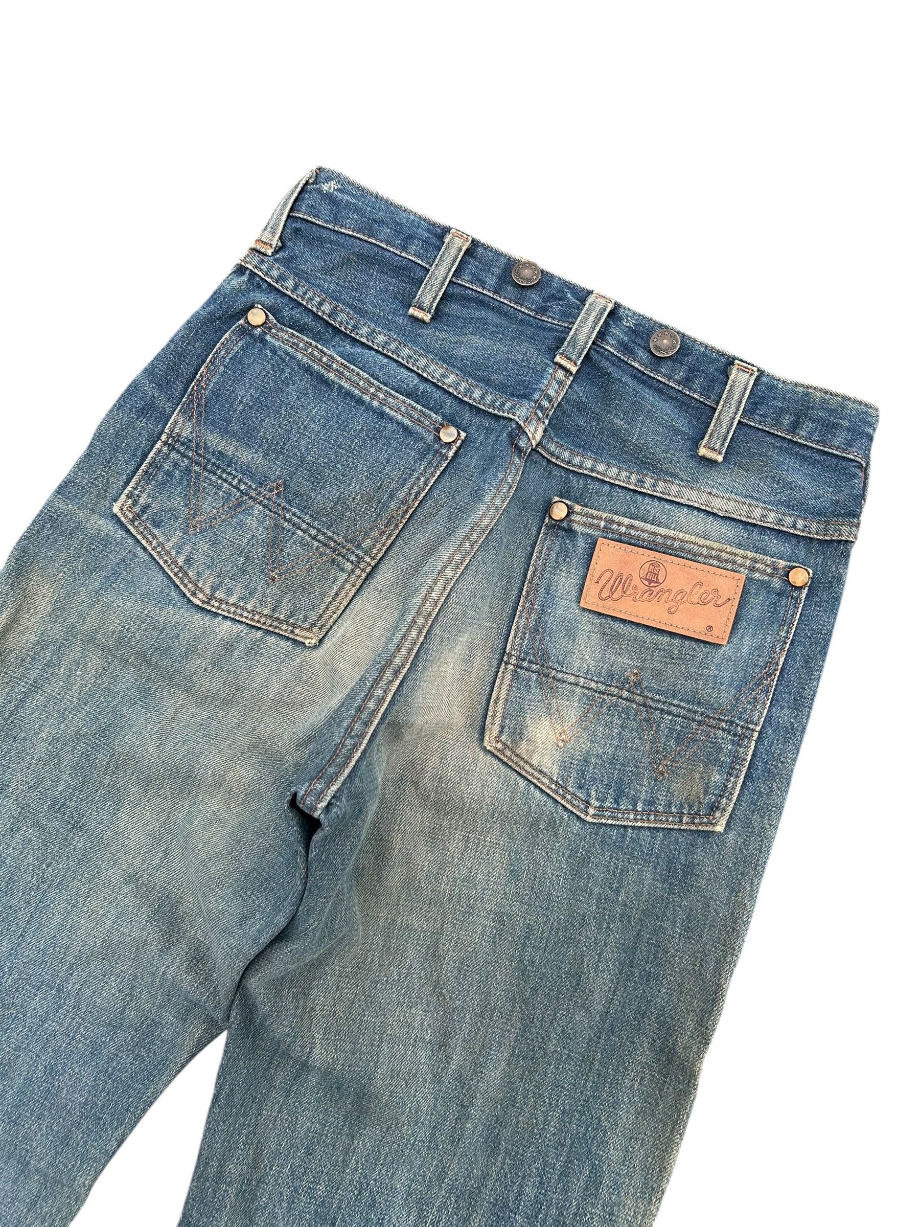 Kapital × Vintage × Wrangler Vintage Wrangler Selvedge Rusty Mud Wash Denim Jeans Size US 28 / EU 44 - 4 Thumbnail