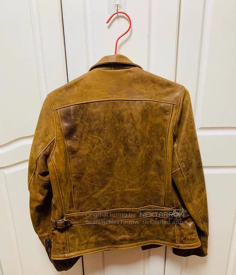Schott Schott 508 Postman leather coat Size US L / EU 52-54 / 3 - 3 Thumbnail