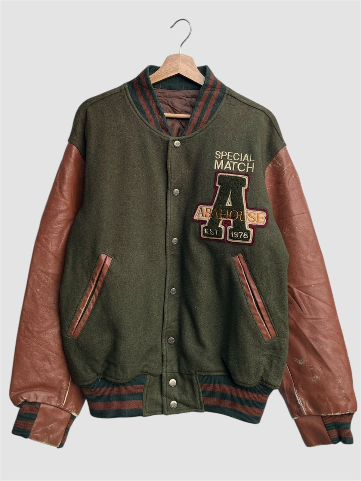 ABAHOUSE Vintage ABAHOUSE Stadium Jacket Size US L / EU 52-54 / 3 - 2 Thumbnail