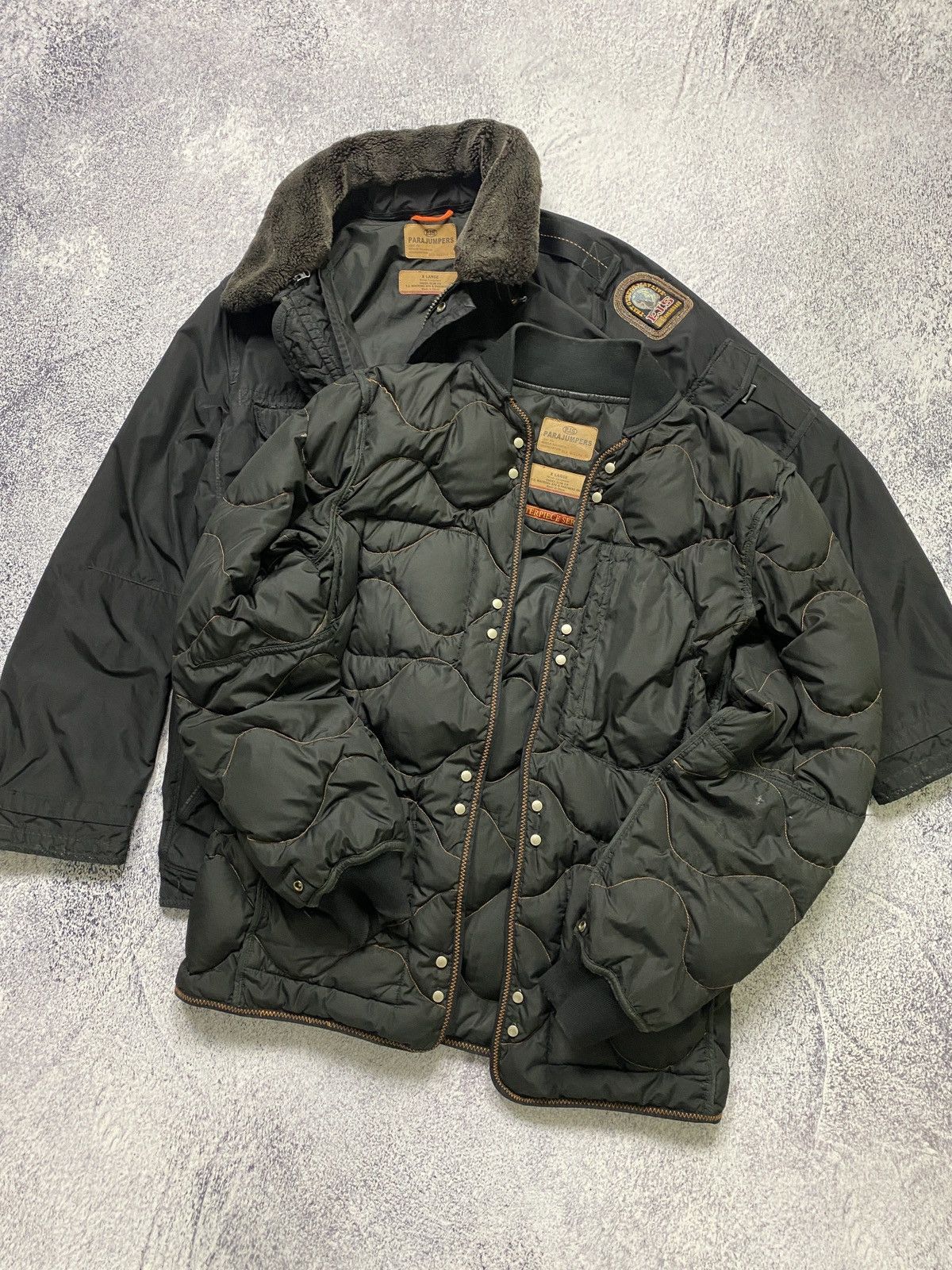 Parajumpers × Vintage Parajumpers Masterpiece Series Down Jacket Parka Size US XL / EU 56 / 4 - 10 Thumbnail