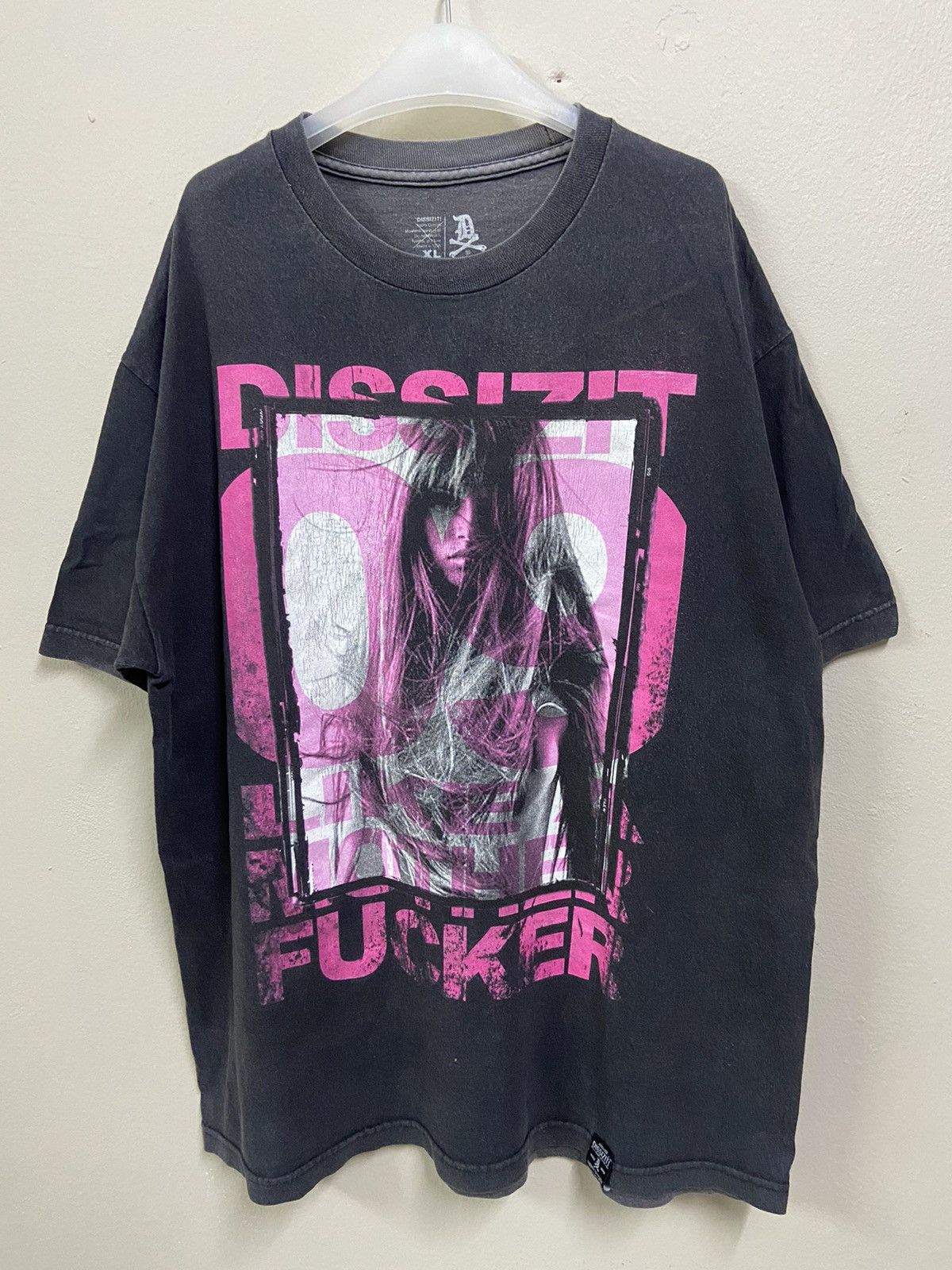 Dissizit Vintage DISSIZIT! Like A Mother Fucker T Shirt Size US XL / EU 56 / 4 - 1 Thumbnail