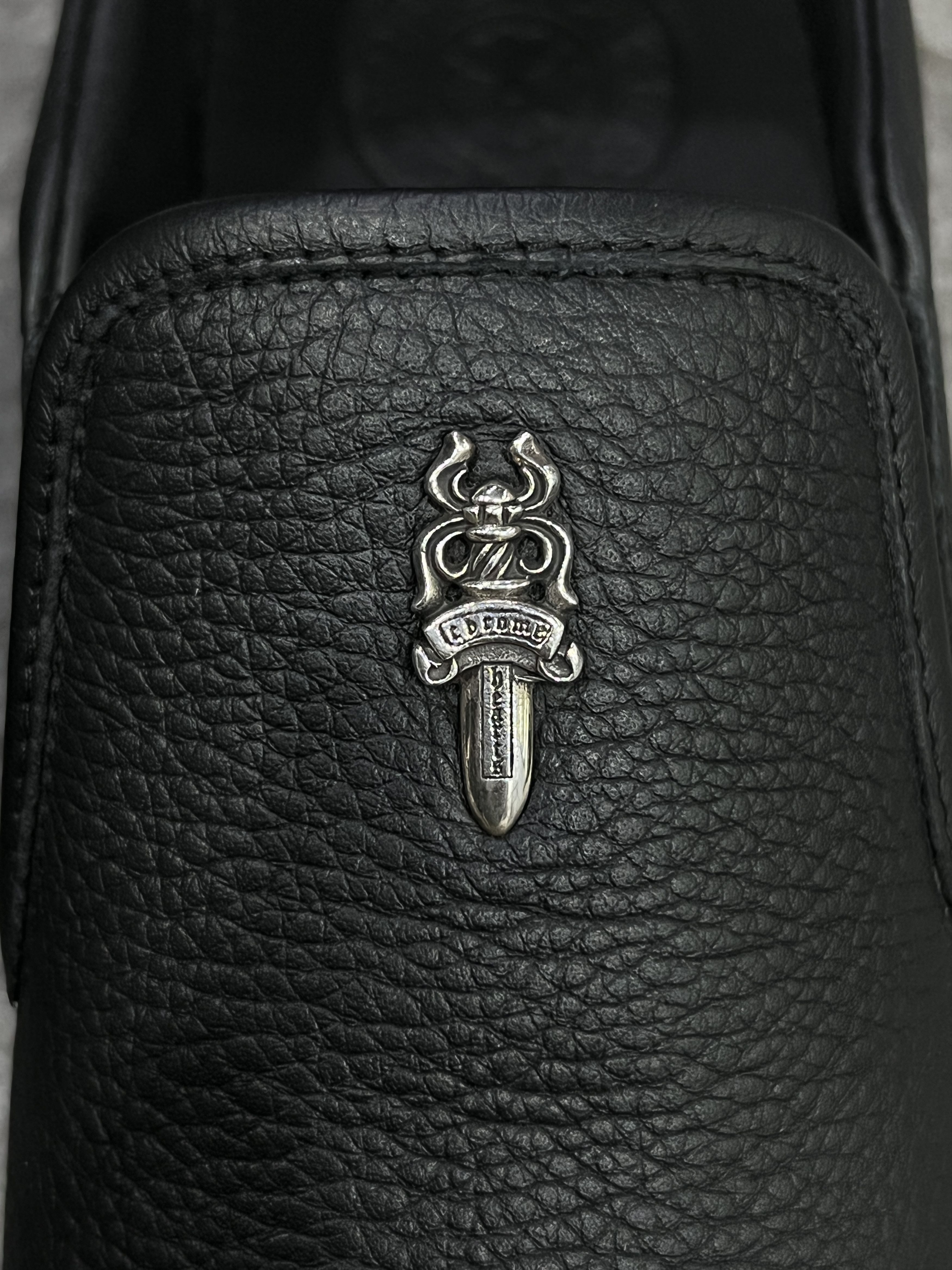 Chrome Hearts Chrome Hearts Dagger Slip On Sneakers Black 41 Size US 8 / EU 41 - 5 Thumbnail