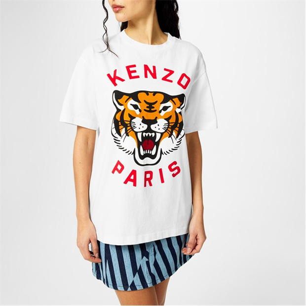 Kenzo o1g2r1mq1024 T Shirt in White Size S / US 4 / IT 40 - 3 Thumbnail