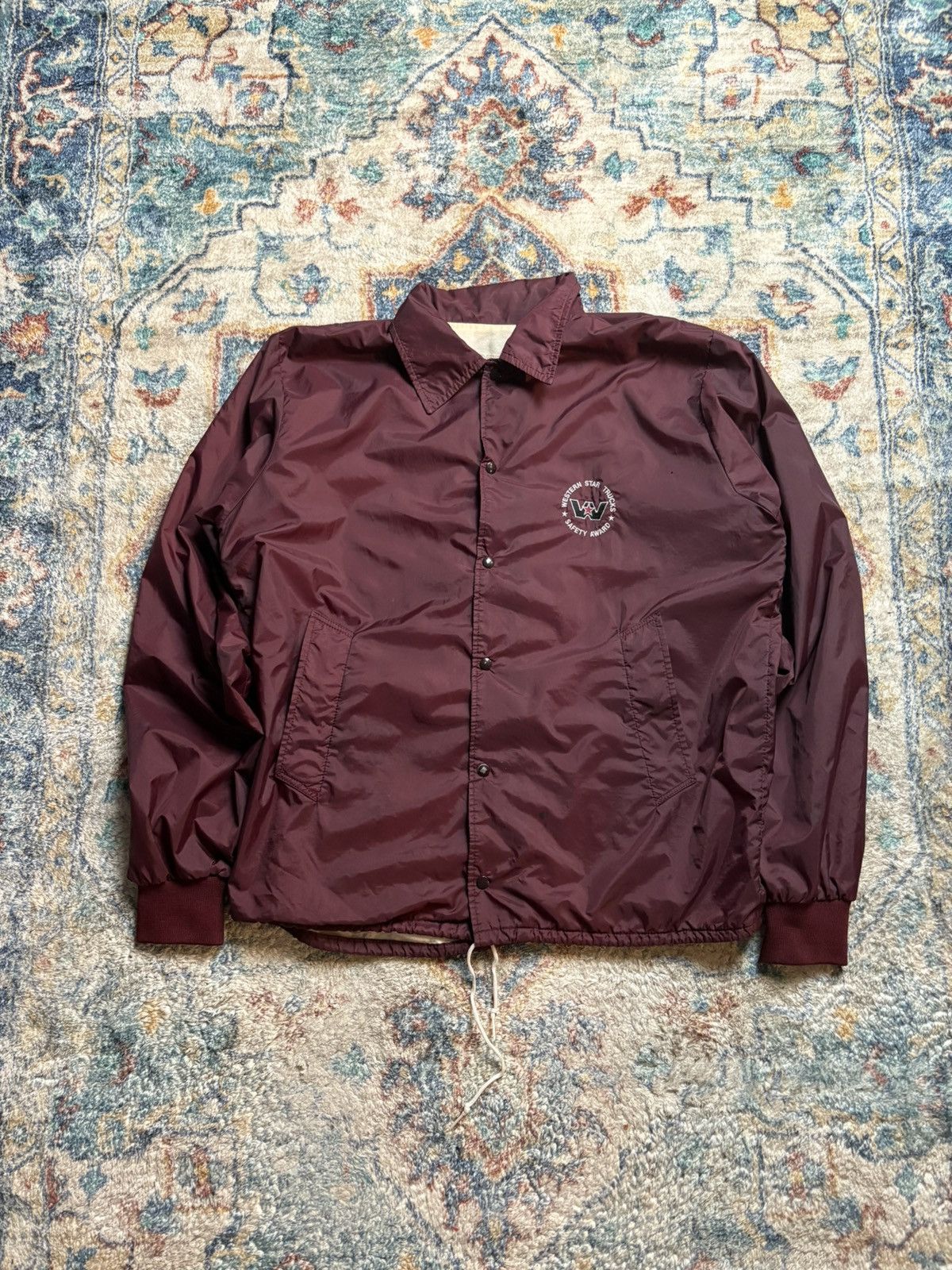 Vintage Vintage 80s Western Star Trucks Zip-up Light Jacket Latge Size US L / EU 52-54 / 3 - 1 Thumbnail
