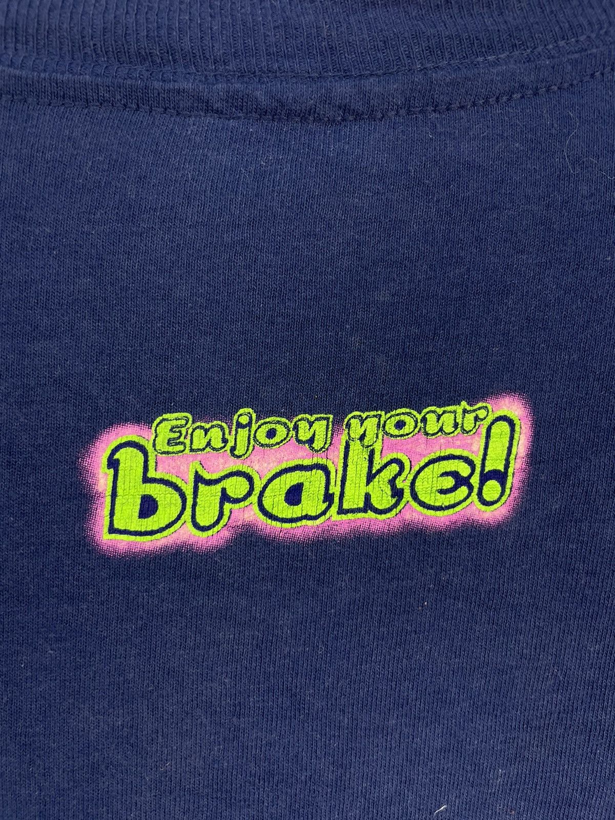 Vintage Vintage 90s Brembo Enjoy Your Brake! Promo t shirt Size US L / EU 52-54 / 3 - 5 Thumbnail