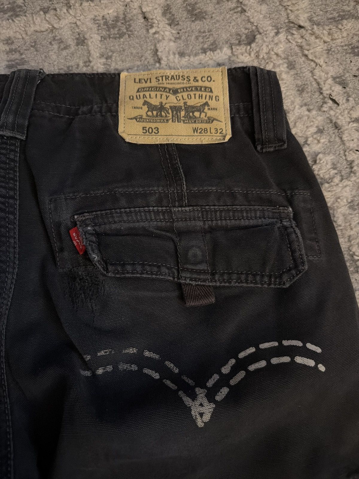 Levi's Vintage Clothing Levis custom vintage baggy jeans Size US 28 / EU 44 - 3 Thumbnail