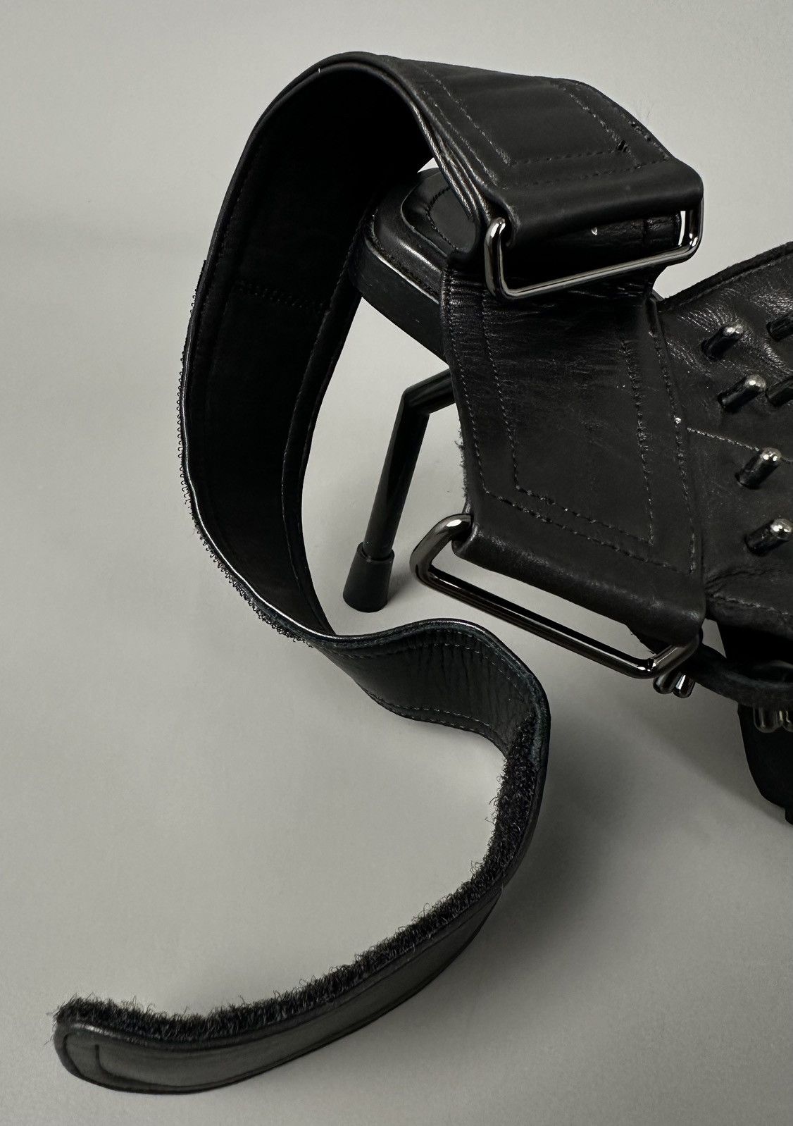 Maison MIHARA YASUHIRO Mihara Yasuhiro - Studded Accent Ankle Strap Leather Sandals Size US 8 / IT 38 - 8 Thumbnail