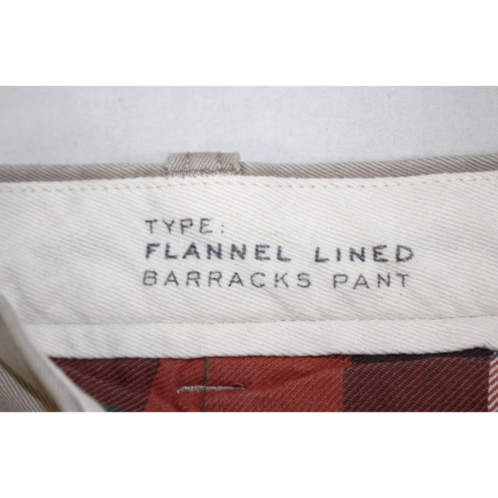 J.Crew J. Crew Pants Men’s 30x31 Flannel Lined Barracks Pant Chino Cotton Beige Size US 30 / EU 46 - 7 Thumbnail