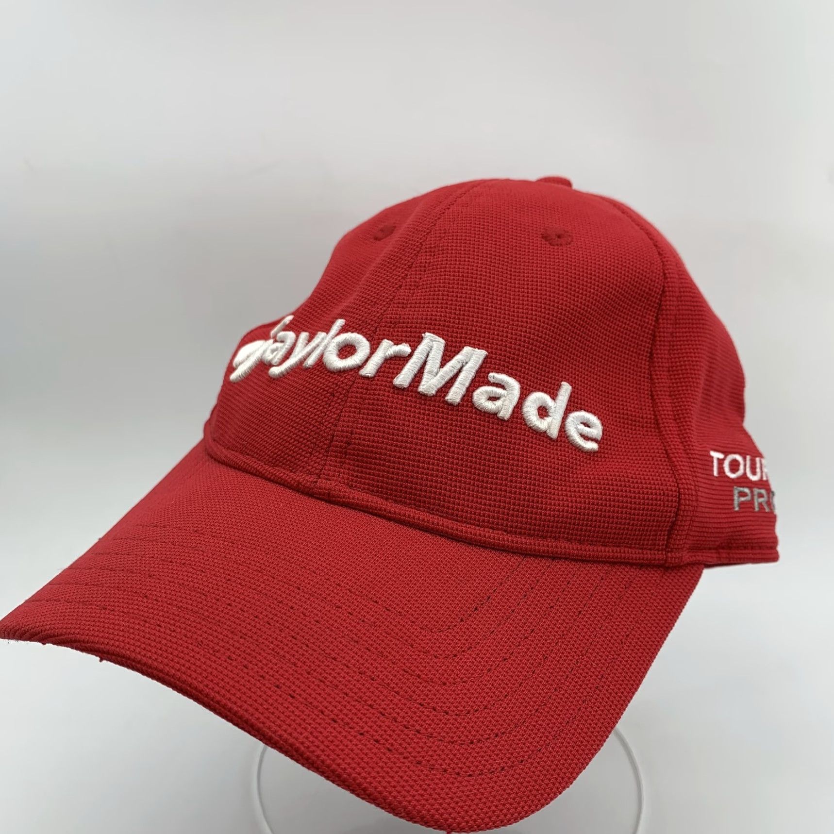 TaylorMade TaylorMade Hat Cap Strap Back Mens Red Tour Preferred SLDR Golf One Size Logo Size ONE SIZE - 2 Thumbnail