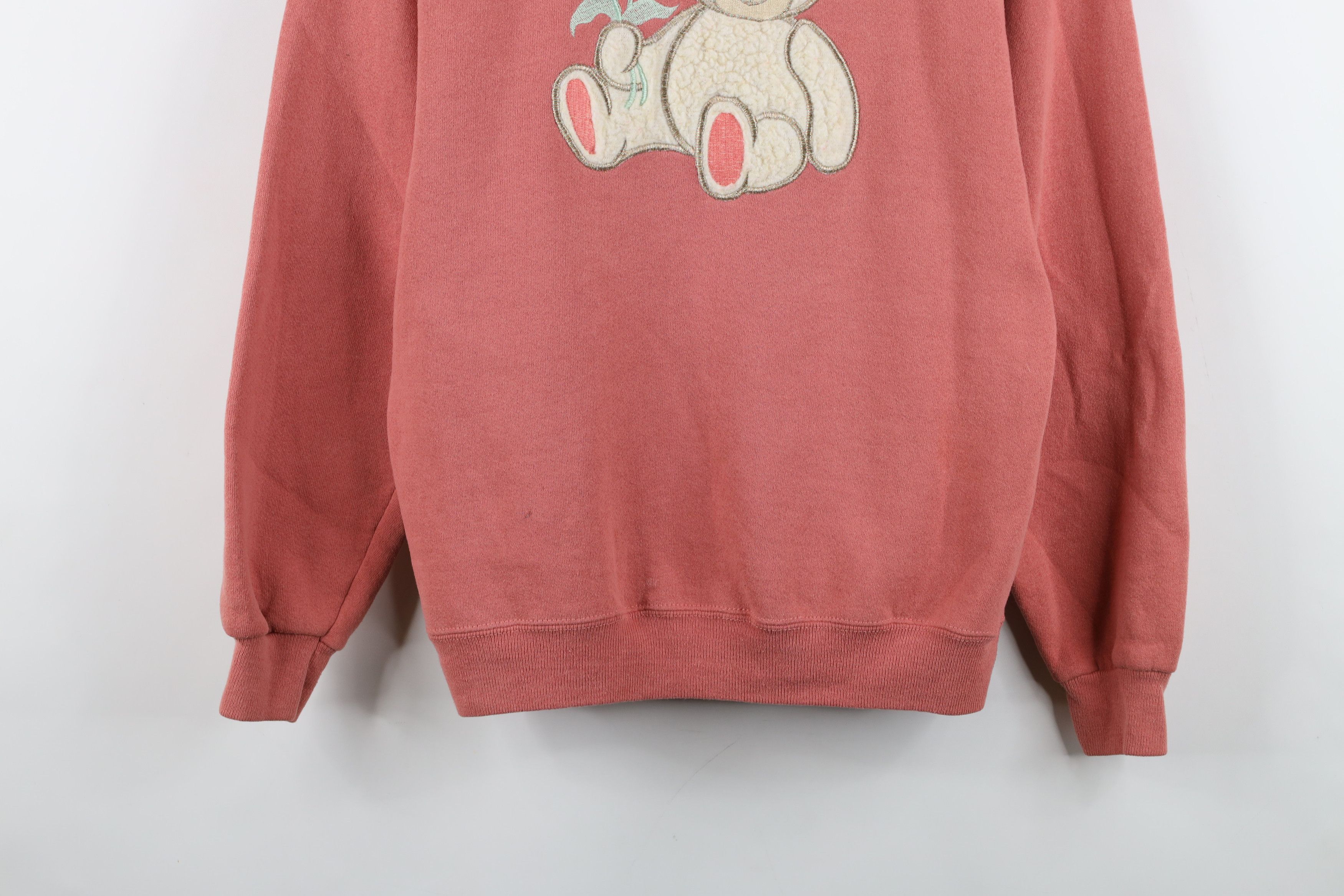 Vintage Vintage 90s Streetwear Teddy Bear Crewneck Sweatshirt USA Size M / US 6-8 / IT 42-44 - 3 Thumbnail