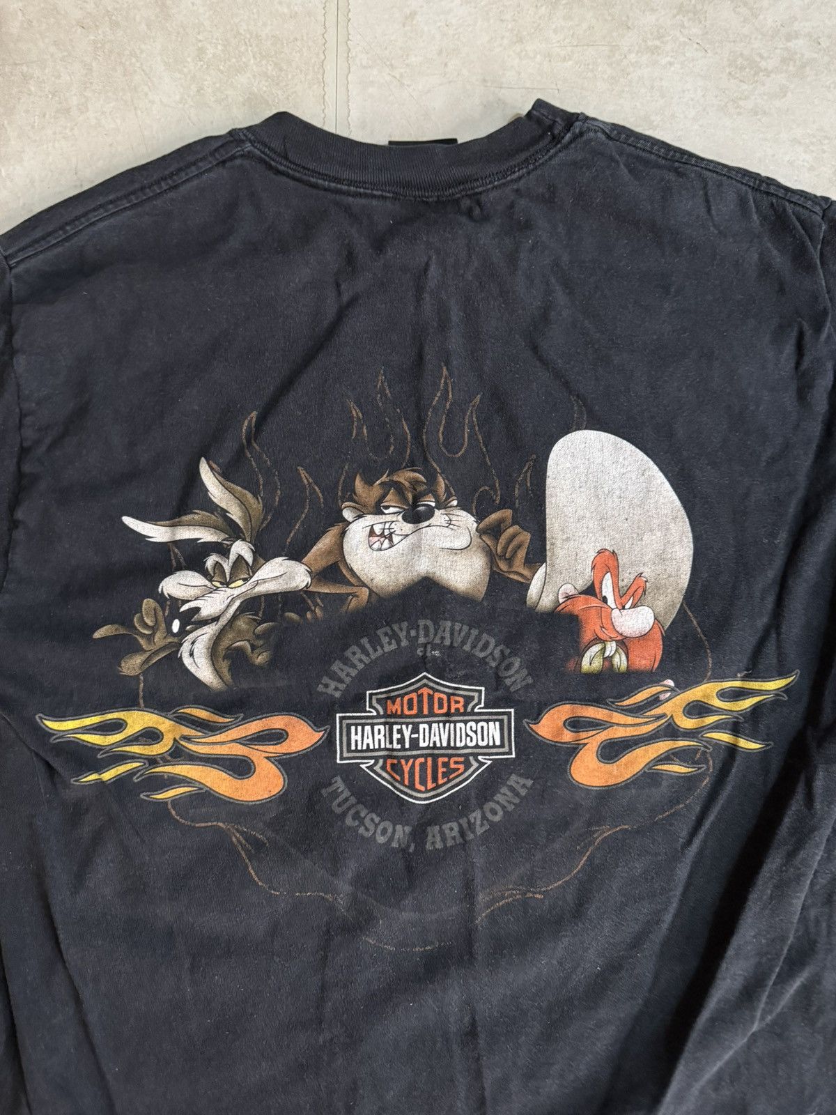 Harley Davidson Looney Toons Harley tee shirt Size US XS / EU 42 / 0 - 4 Thumbnail