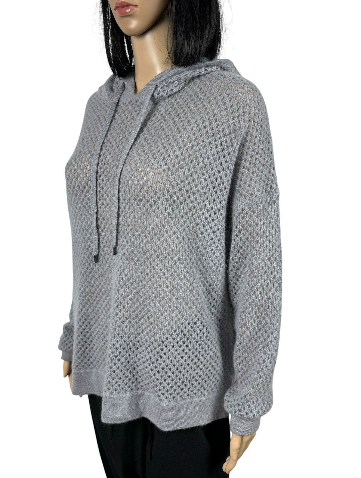 Other Insieme Cashmere Hoodiee Mesh Sweater Hooded size 40 Size S / US 4 / IT 40 - 4 Thumbnail