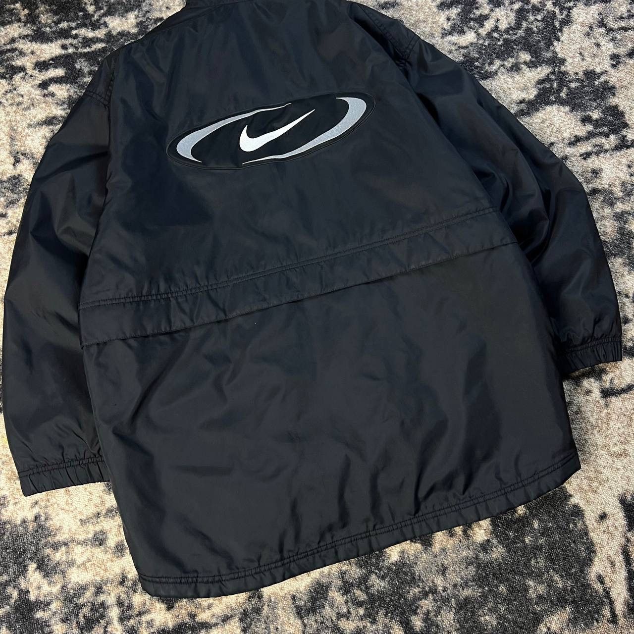 Nike Nike Vintage Y2K Big 3D Logo Zip Up Jacket Streetwear Style Size US M / EU 48-50 / 2 - 4 Thumbnail