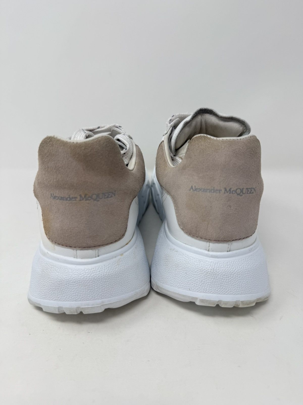 Alexander McQueen Alexander Mcqueen W Oversized Court Trainer White Patchouli Size US 7.5 / IT 37.5 - 5 Thumbnail