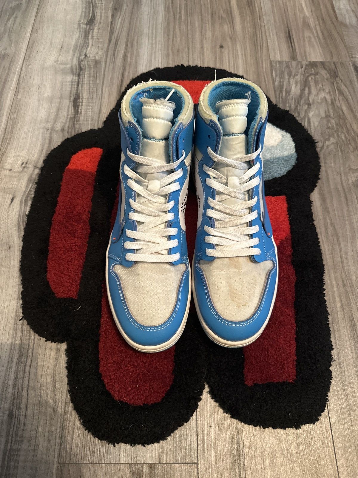 Nike × Off-White Off-White Jordan 1 Unc Size US 12 / EU 45 - 3 Thumbnail