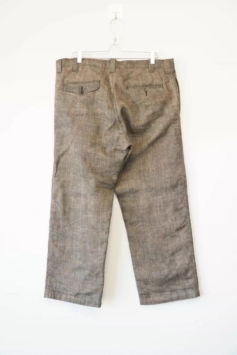 Yohji Yamamoto Yohji Yamamoto size 2 10AW Readymade Dyed Plaid Pants 2505 Size US 28 / EU 44 - 2 Thumbnail