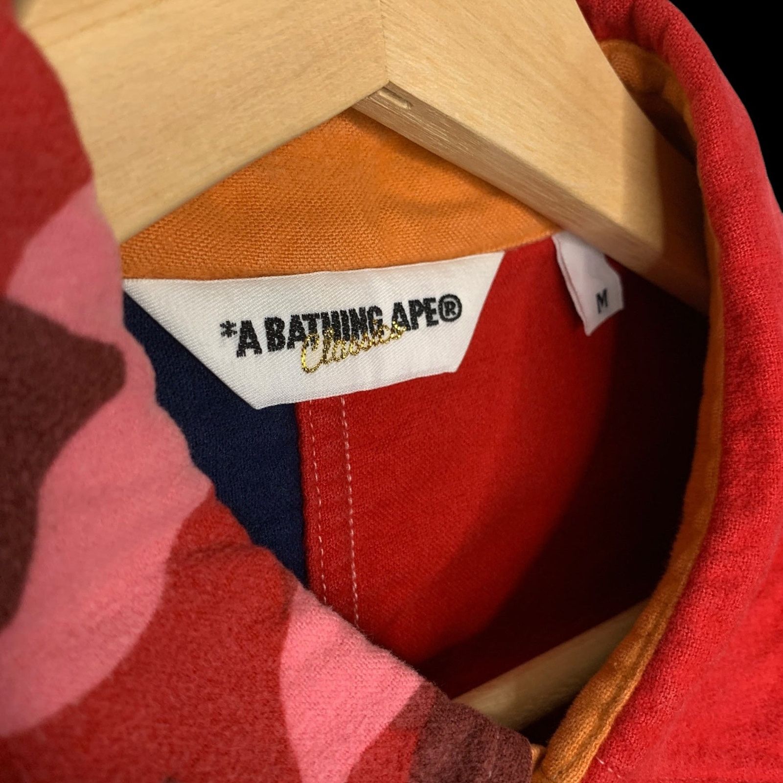 Bape Classics Crazy Camo Wool Long Sleeve Button-Down Shirt Size US M / EU 48-50 / 2 - 8 Thumbnail