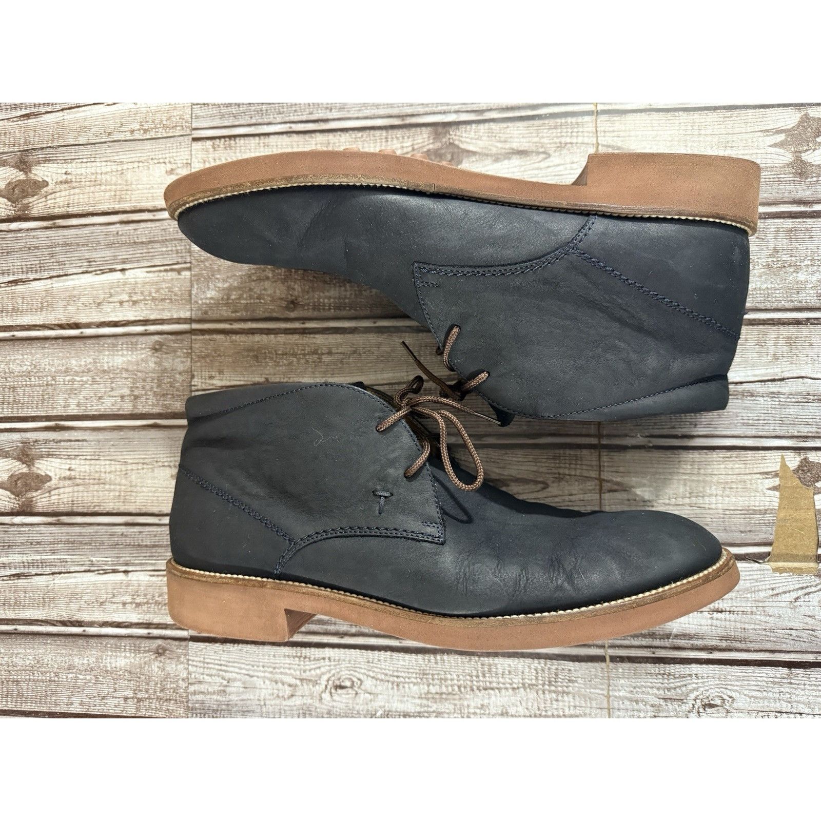 Tod's TOD’s Suede Chukka Boots Size 10 Color Dark Blue Size US 10 / EU 43 - 2 Thumbnail