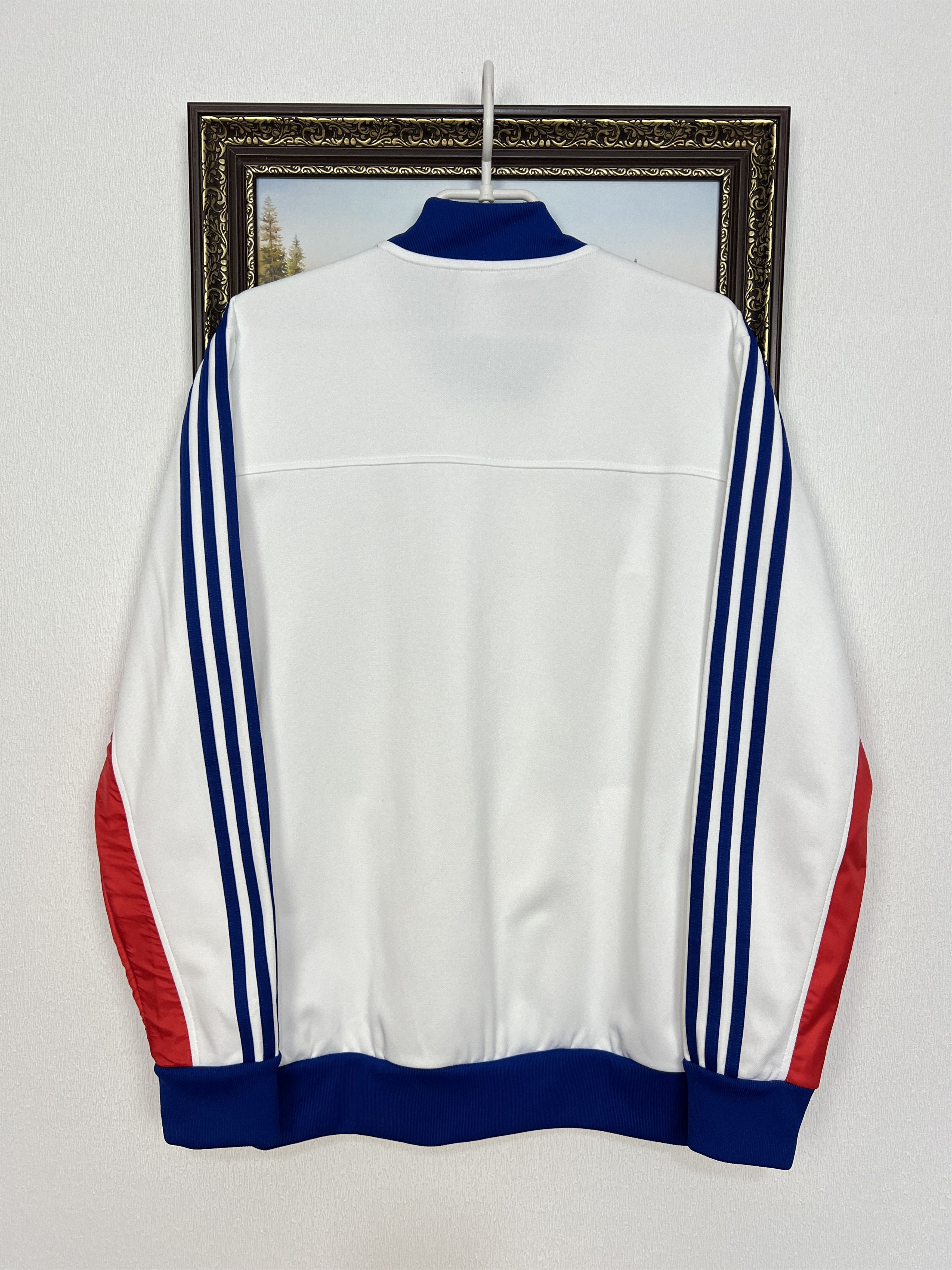 Adidas Vintage OL Lyon Football Jacket Soccer Track Top Zip Rare Size US M / EU 48-50 / 2 - 9 Thumbnail