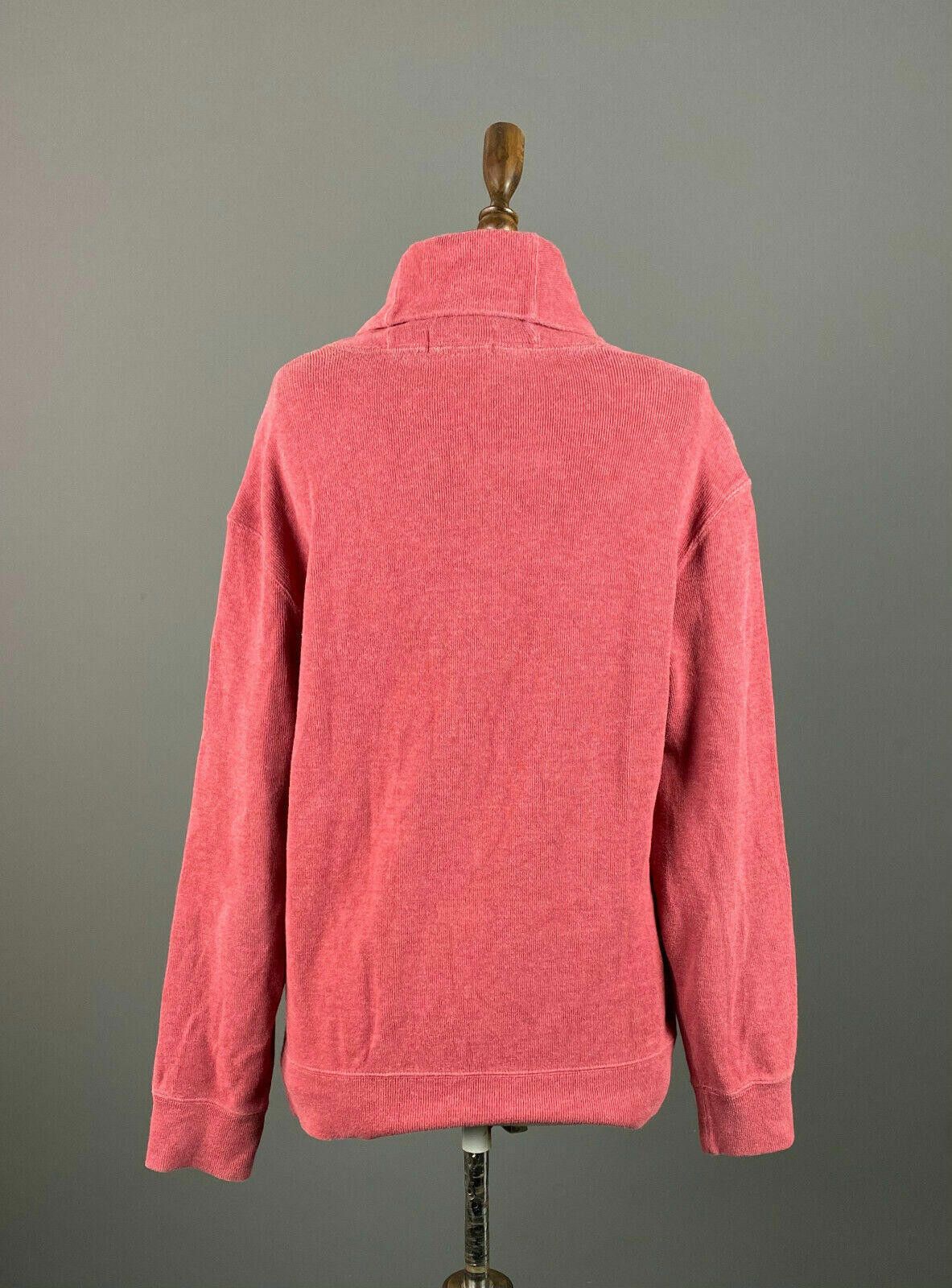 Polo Ralph Lauren Polo Ralph Lauren Red Cotton Shawl Sweatshirt Sweater Size M Size M / US 6-8 / IT 42-44 - 8 Thumbnail