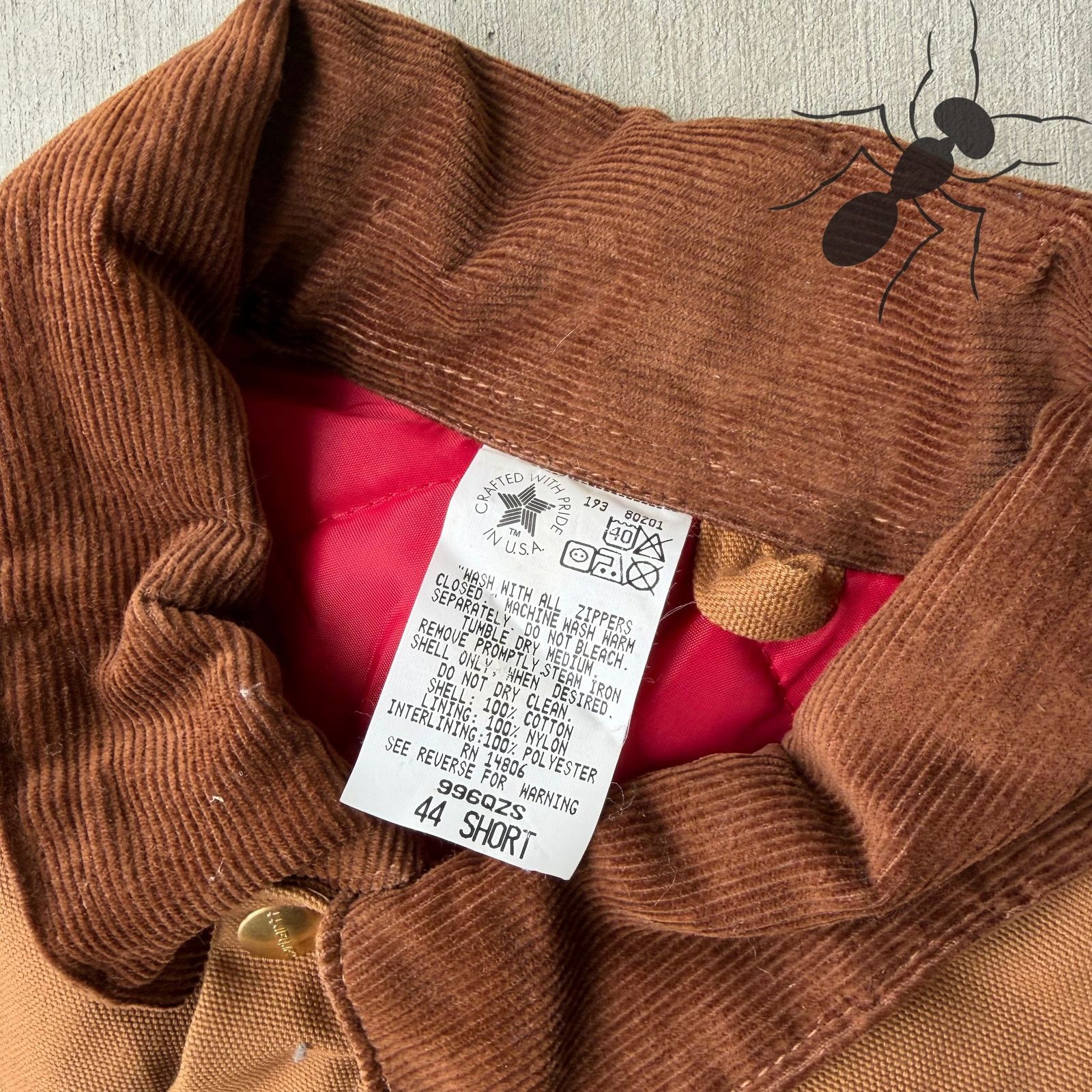 Carhartt × Vintage Carhartt brown cropped Detroit style work wear jacket Size US M / EU 48-50 / 2 - 5 Thumbnail