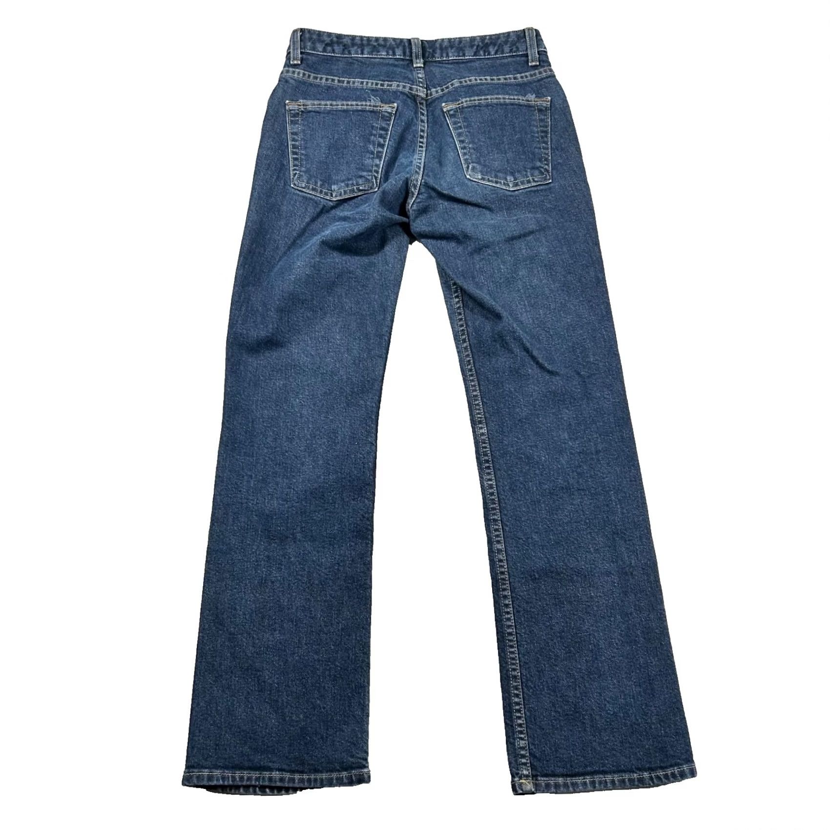 Gap VINTAGE Gap Jeans Womens 2 Regular Bootcut Denim Dark Wash 90s Y2K Stretch Blue Pants Womens Jeans Bootcut 5-Pocket Design Womens Mens? Size 26" / US 2 / IT 38 - 2 Thumbnail