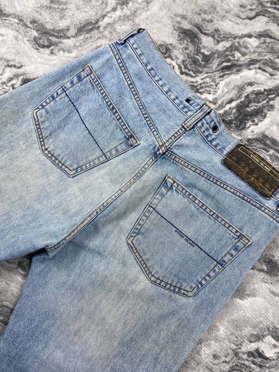 Stone Island Vintage Stone Island Denim Jeans 90s Men Size 33 Blue Size US 33 - 6 Thumbnail