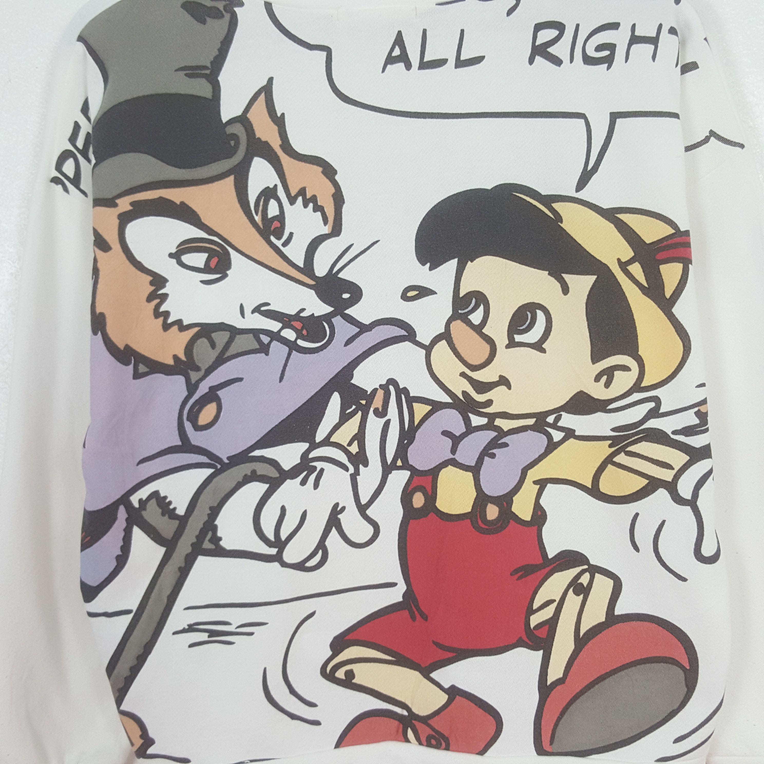 Disney Vintage Disney Pinocchio Sweatshirt Size US M / EU 48-50 / 2 - 4 Thumbnail