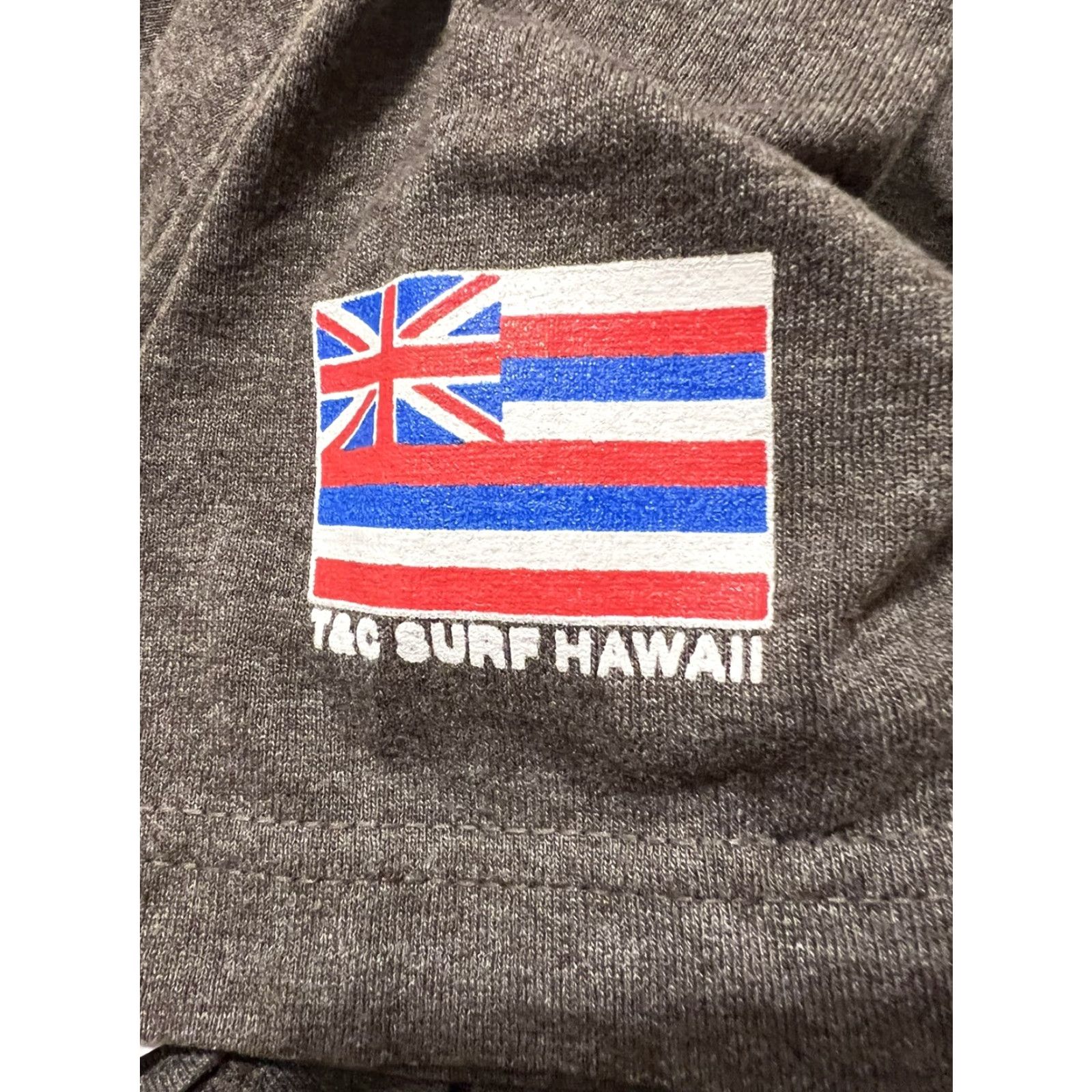 ALOHAS VINTAGE T&C Surf Designs Shirt Surfer Hawaii Yin Yang Logo Aloha Small Gray Mens Size US S / EU 44-46 / 1 - 4 Thumbnail