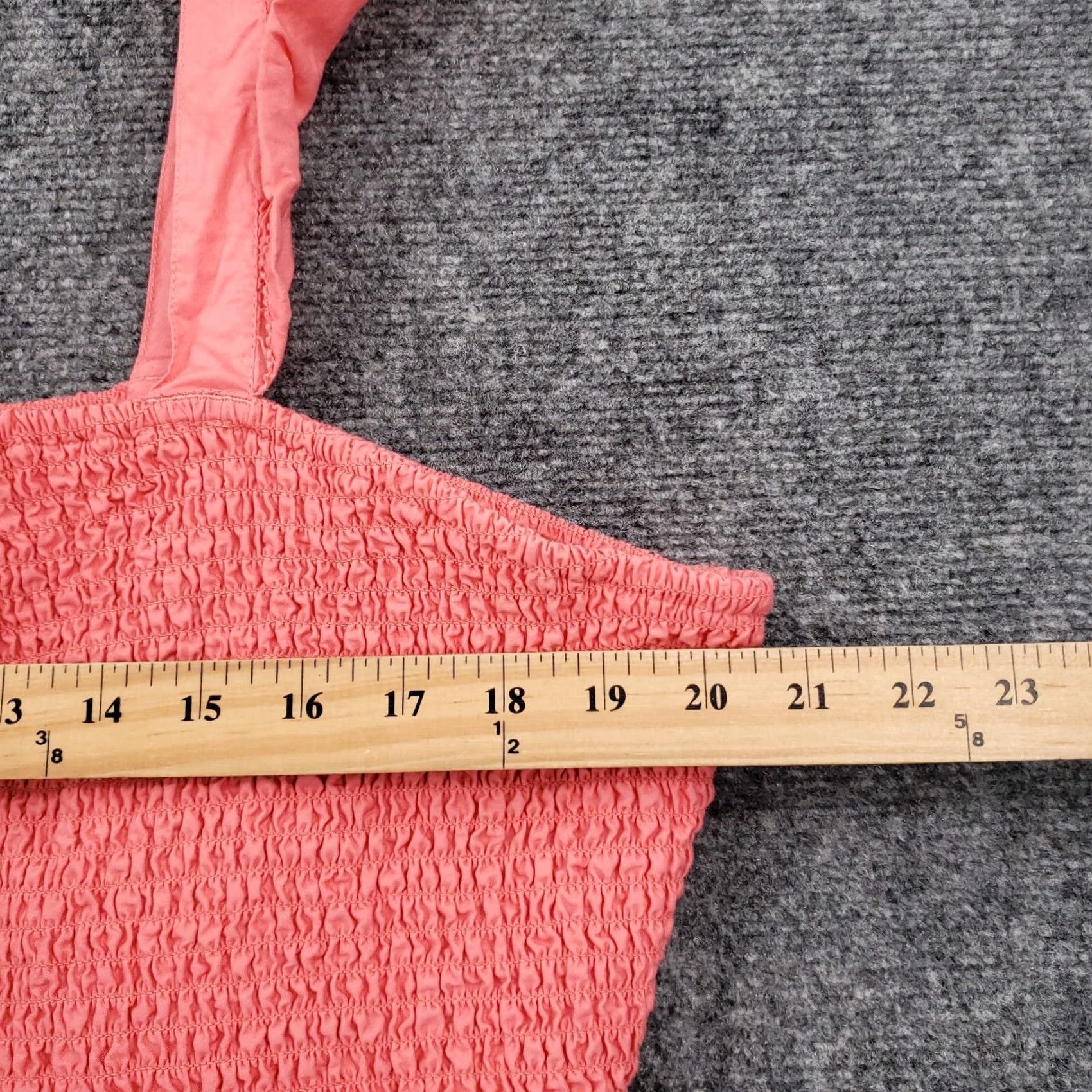 Old Navy Old Navy Pink Sleeveless Smocked Cami Pullover Top Womens 2XL Stretch Size XXL / US 16-18 / IT 52-54 - 4 Thumbnail