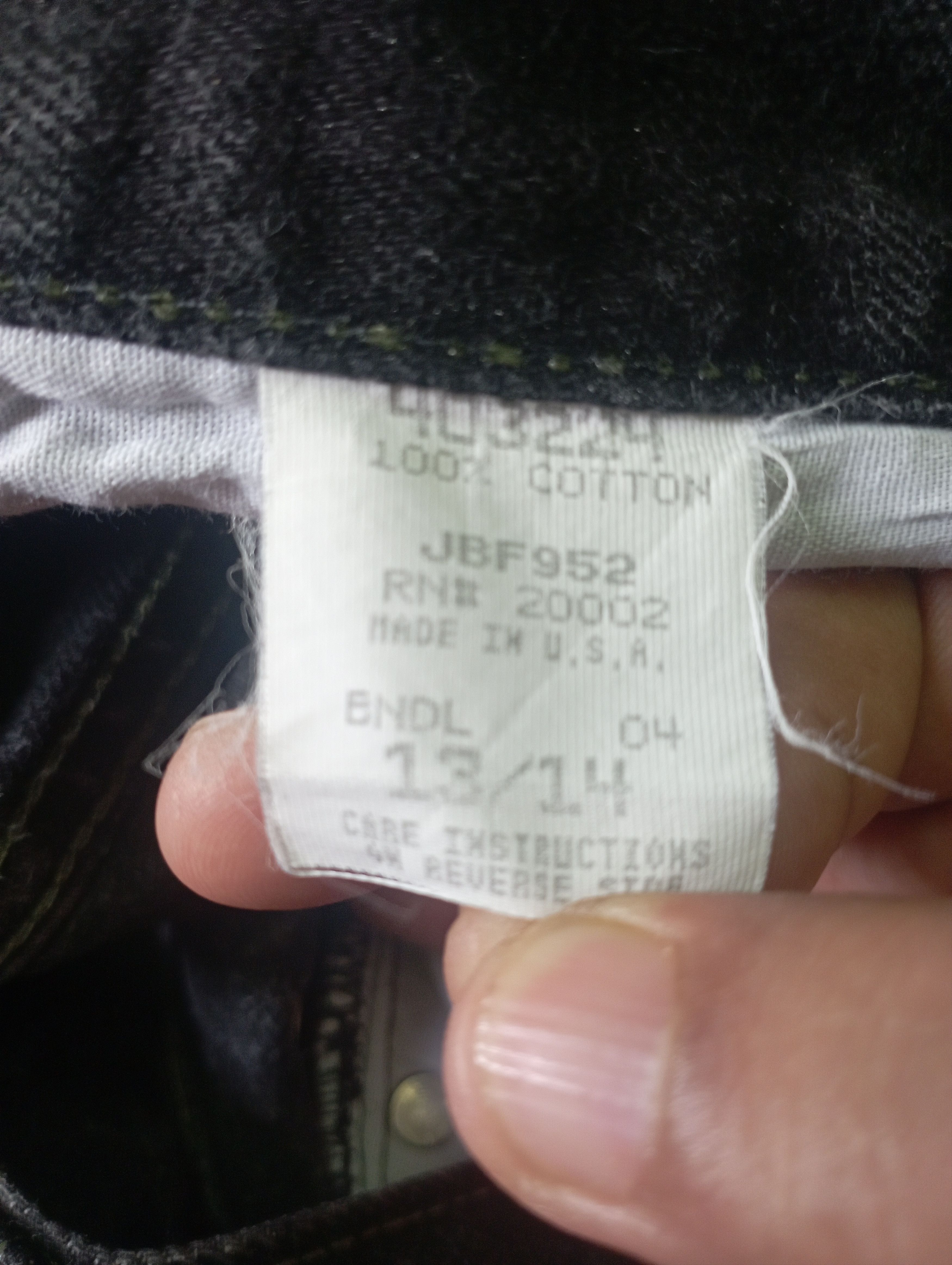 If Six Was Nine 1990 Made In USA Talon Zip BOSS Flared Jeans Size US 31 - 19 Thumbnail