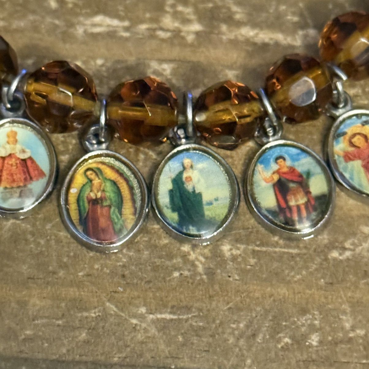 Other Holy Saints beaded charm bracelet Size ONE SIZE - 6 Thumbnail
