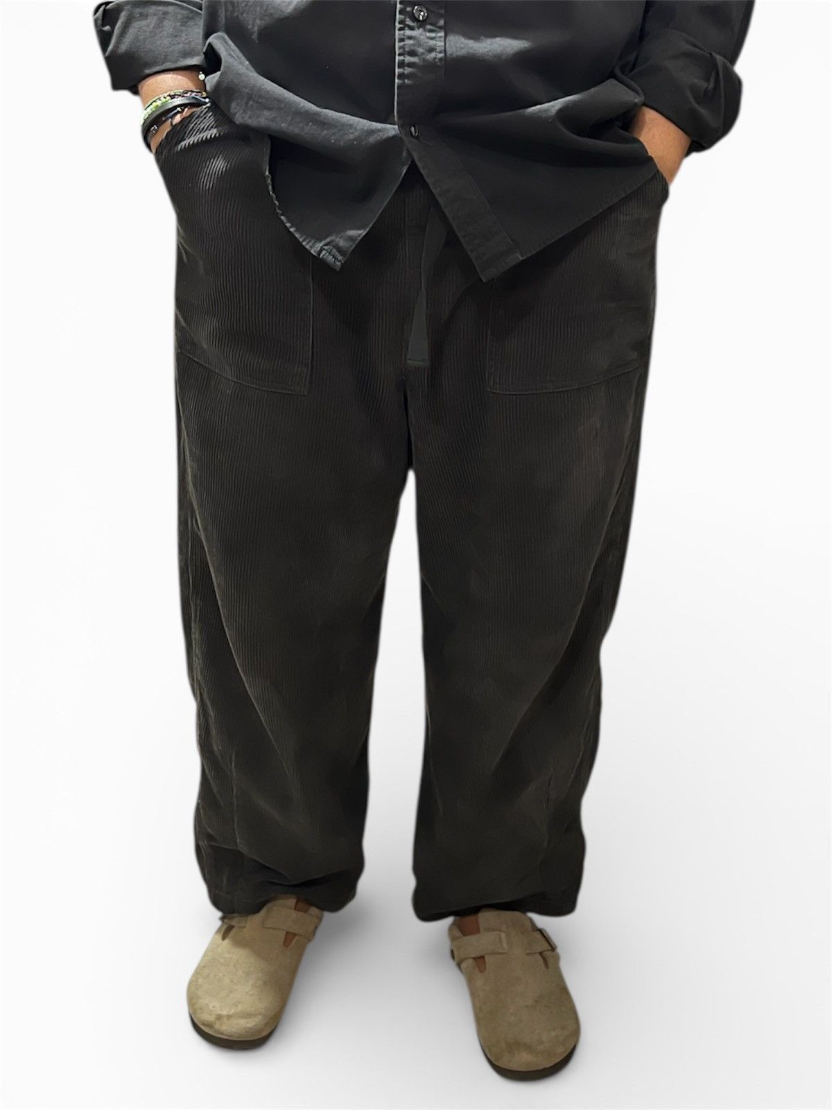 Japanese Brand Japanese Niko and Wide Utilty Corduroy Pants Size US 32 / EU 48 - 10 Thumbnail